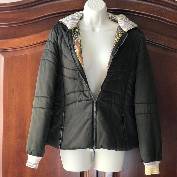 Missoni Jackets & Blazers - Missoni Women's Jacket Brown Satin Floral Pattern